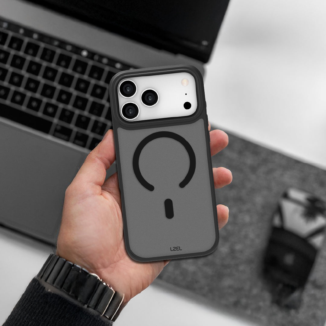 LZEL MagRevo Shield Case for iPhone 17 Pro | Black LZEL MagRevo Shield Case for iPhone 17 Pro | Black